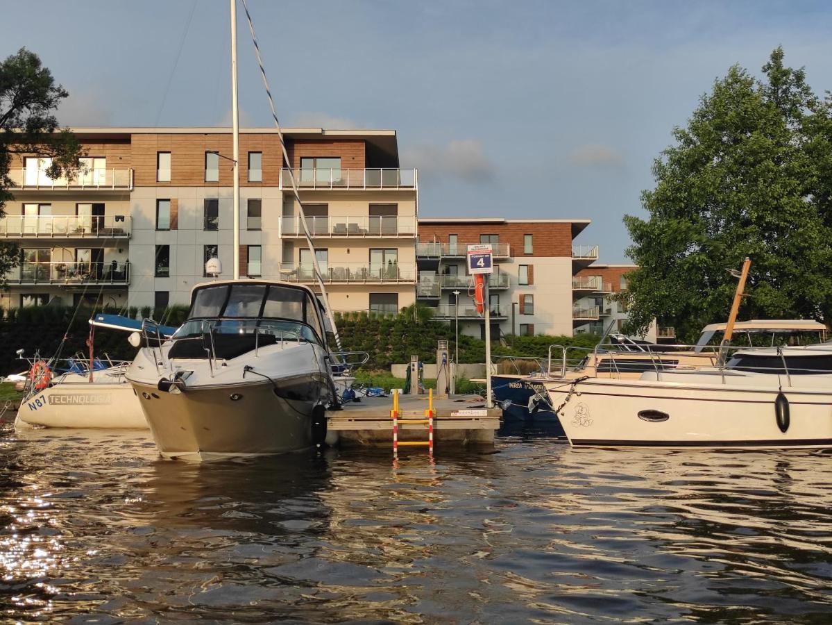 Marina Apartment - Przy Jeziorze, Taras, Tv55" Z Netflix I Prime, Parking Iława Kültér fotó