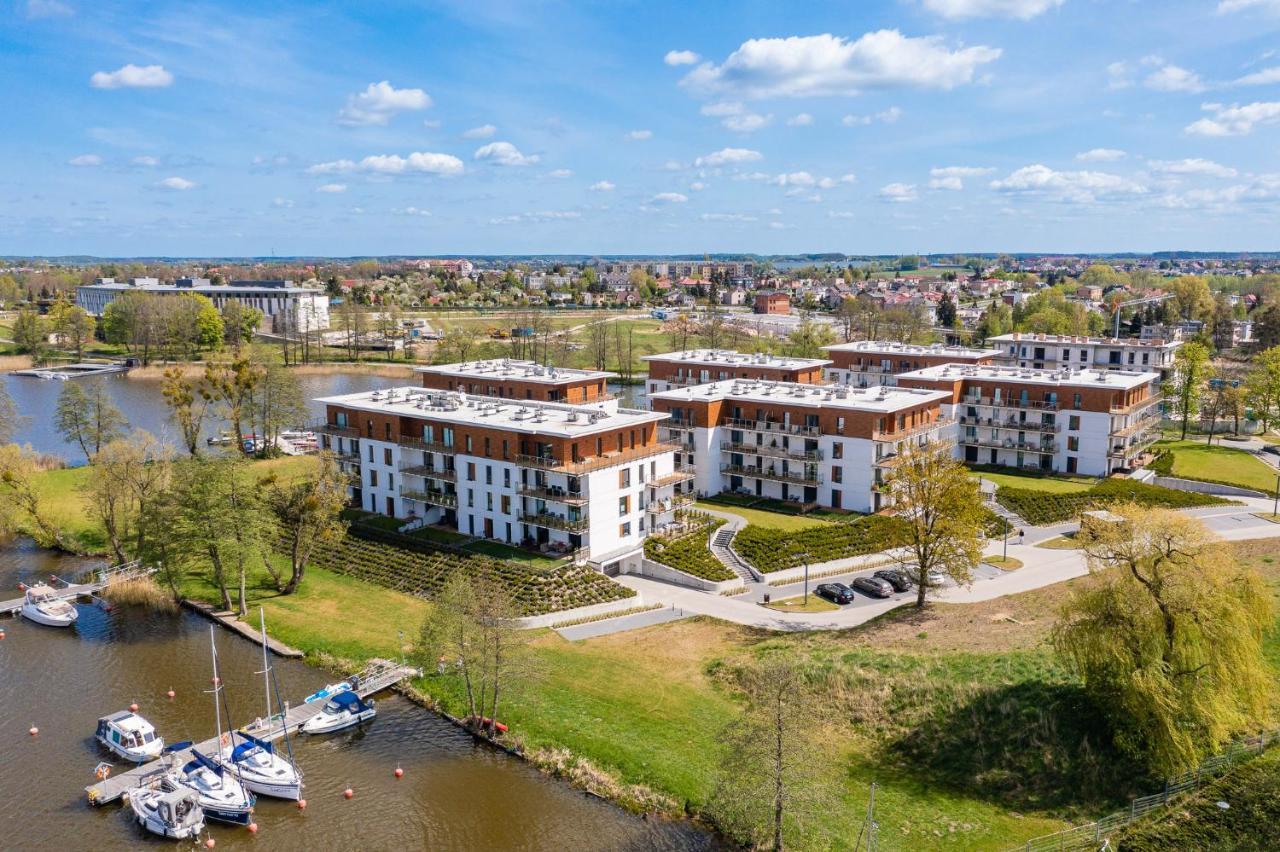 Marina Apartment - Przy Jeziorze, Taras, Tv55" Z Netflix I Prime, Parking Iława Kültér fotó