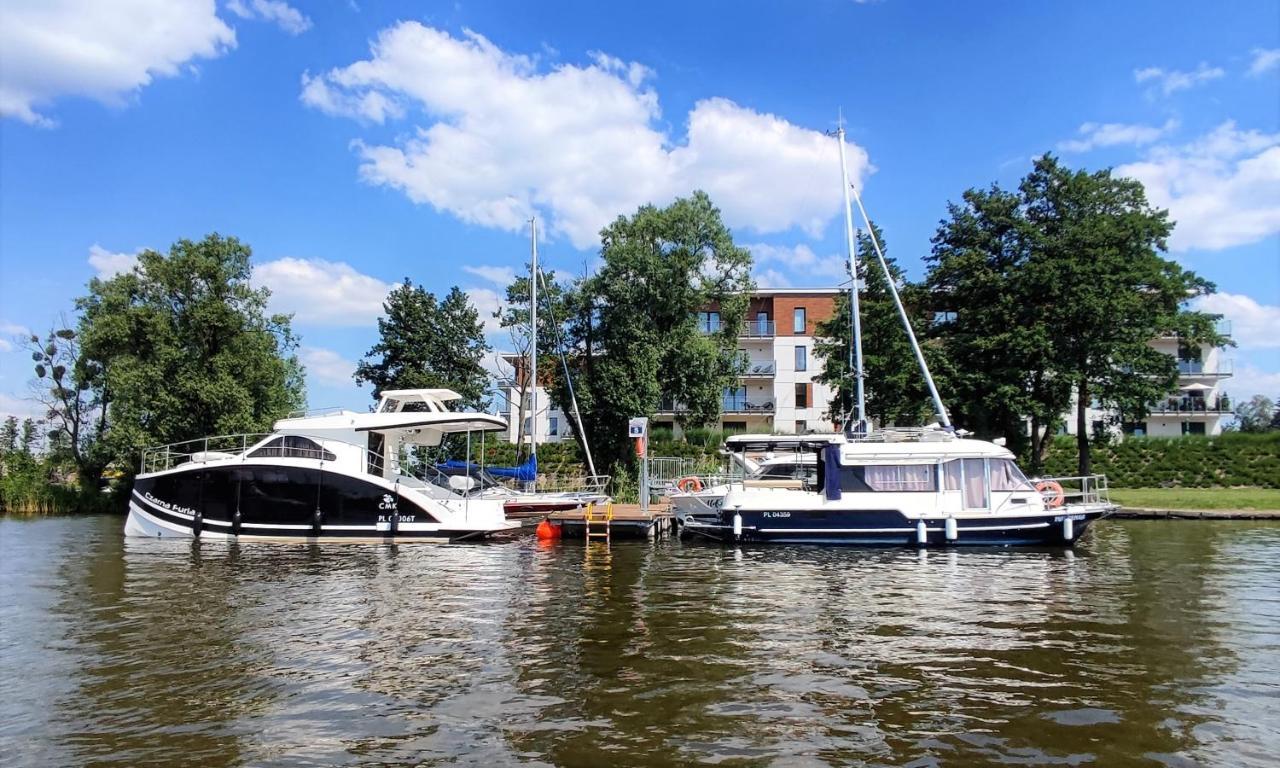 Marina Apartment - Przy Jeziorze, Taras, Tv55" Z Netflix I Prime, Parking Iława Kültér fotó