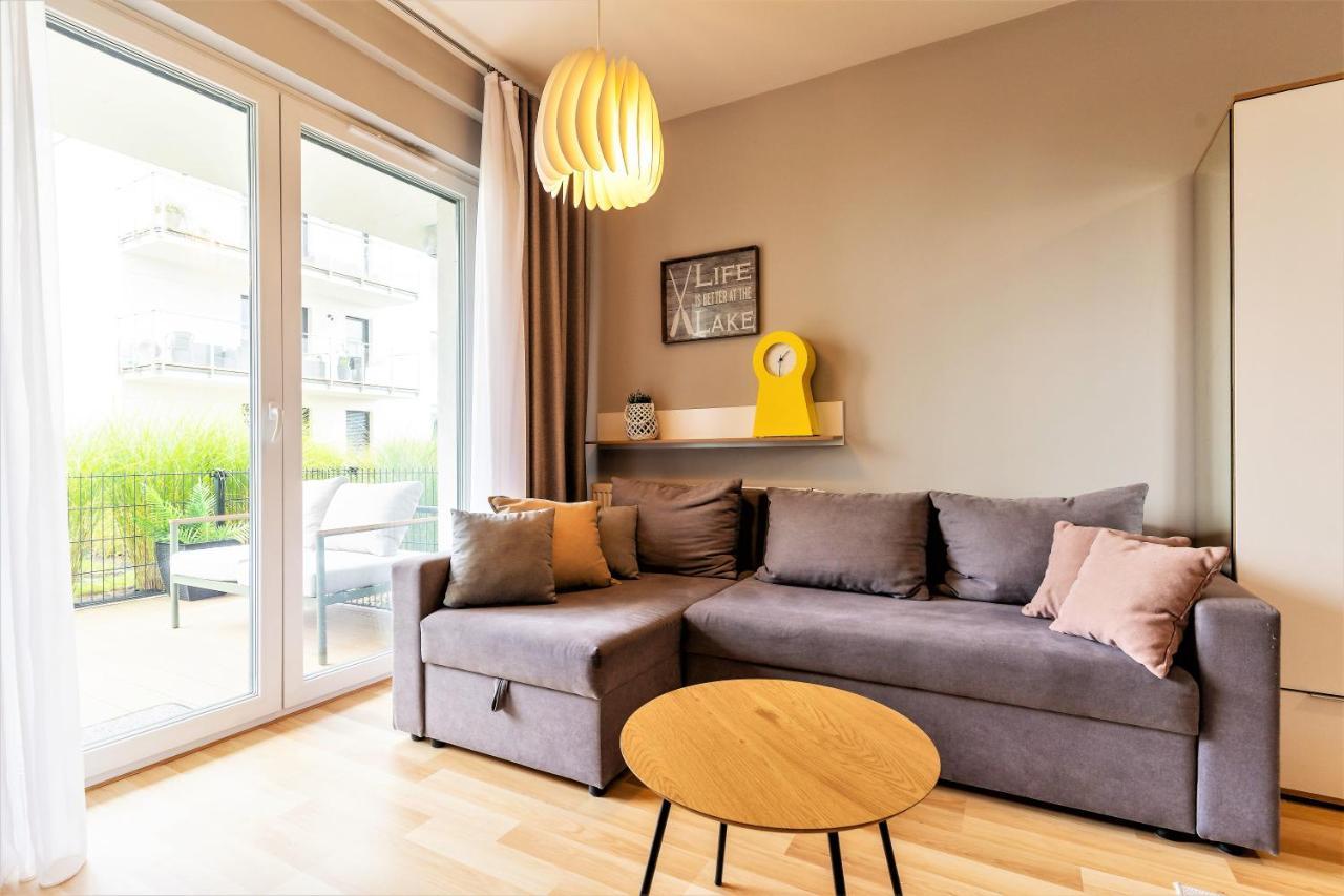 Marina Apartment - Przy Jeziorze, Taras, Tv55" Z Netflix I Prime, Parking Iława Kültér fotó